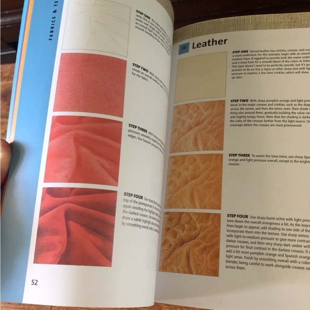 101 textures in colored pencil paperback book - Picture 10 of 11